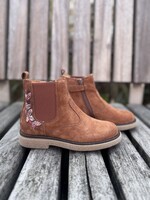 Romagnoli 7407 enkellaarsje velour cuoio