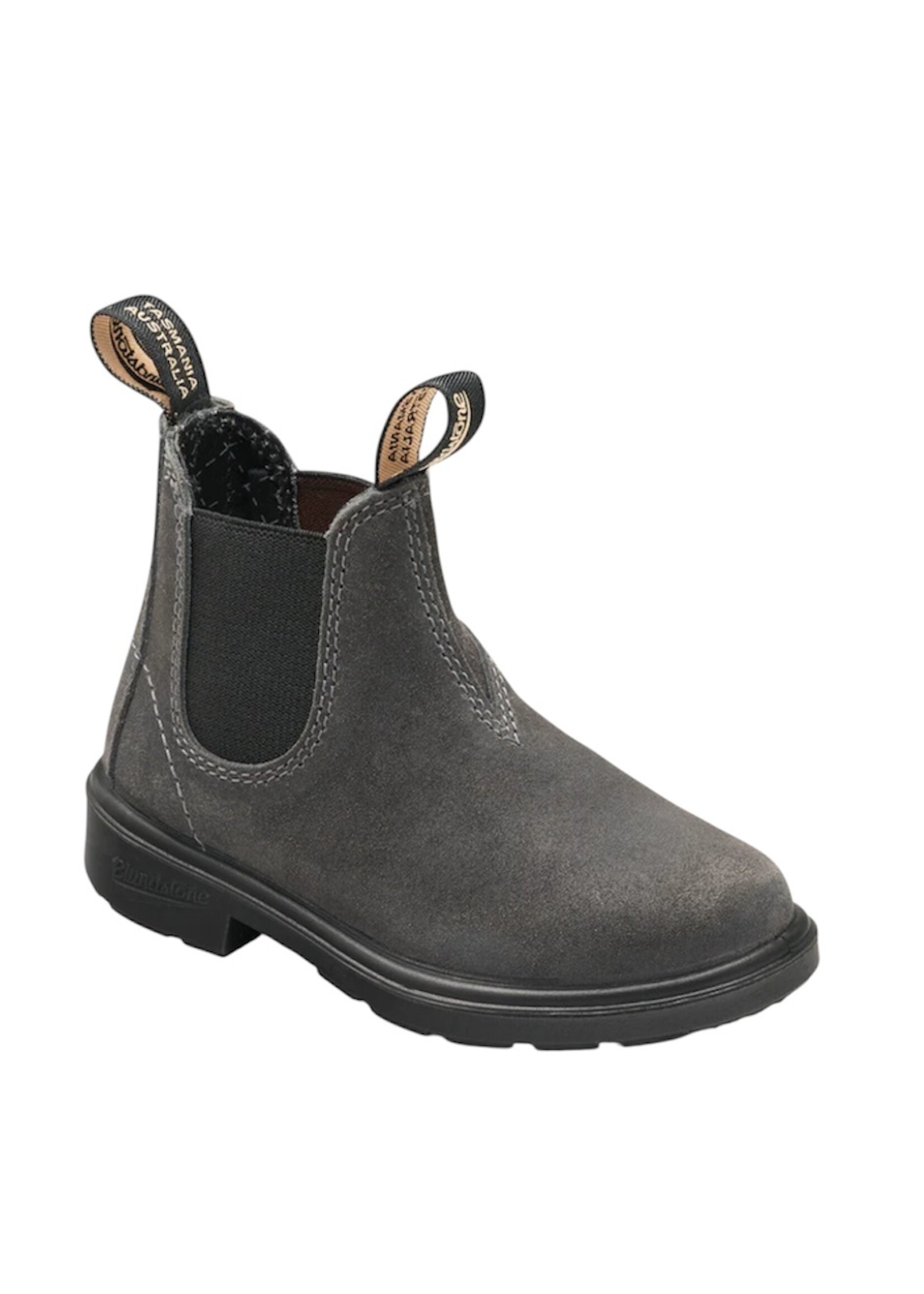 Blundstone 2594 kids waxed suede steel grey