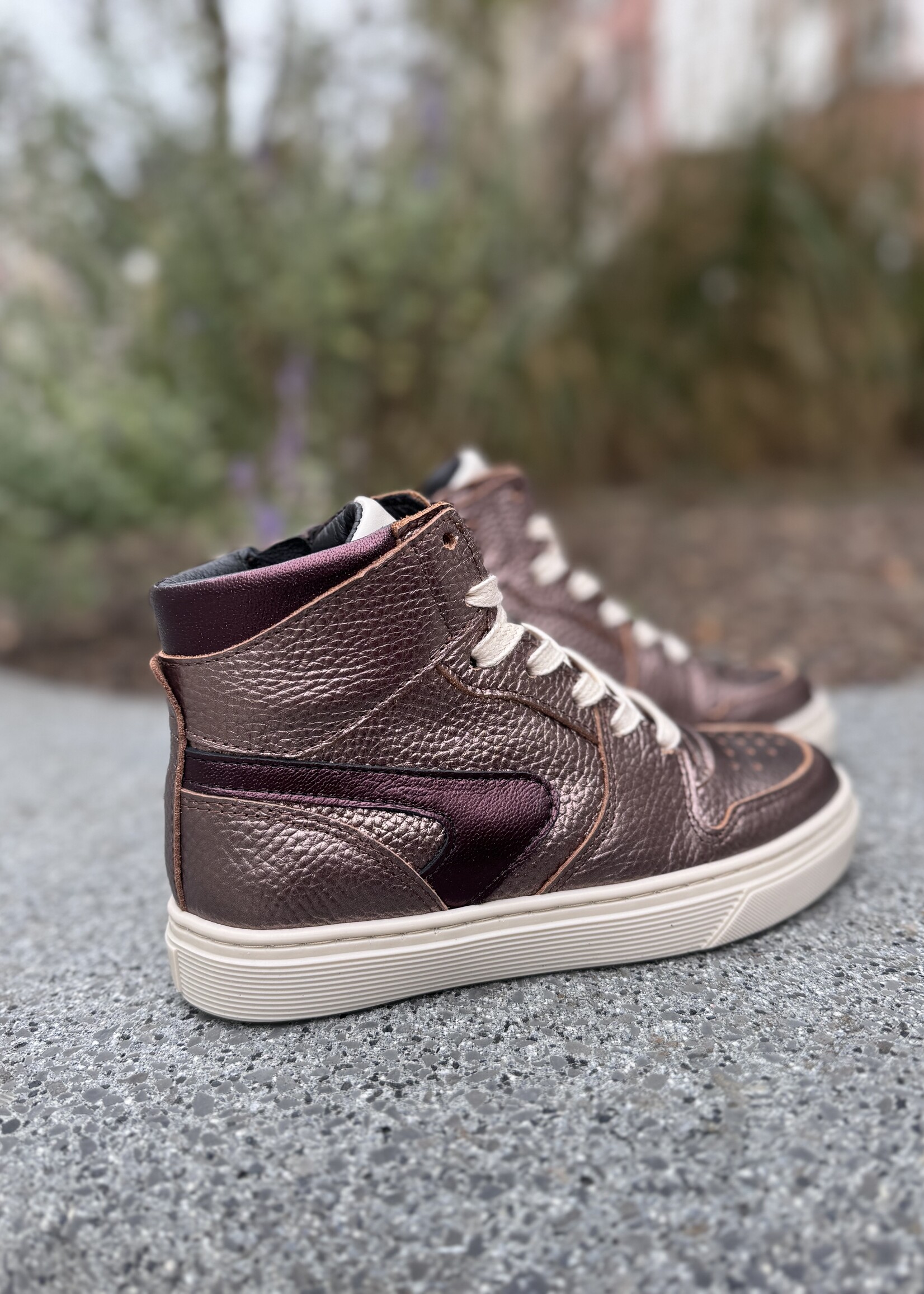 Bana & Co 25234015 hoge sneaker bronze