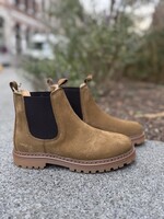 Angulus 2179-101 chelsea boot on track sole mustard/brown