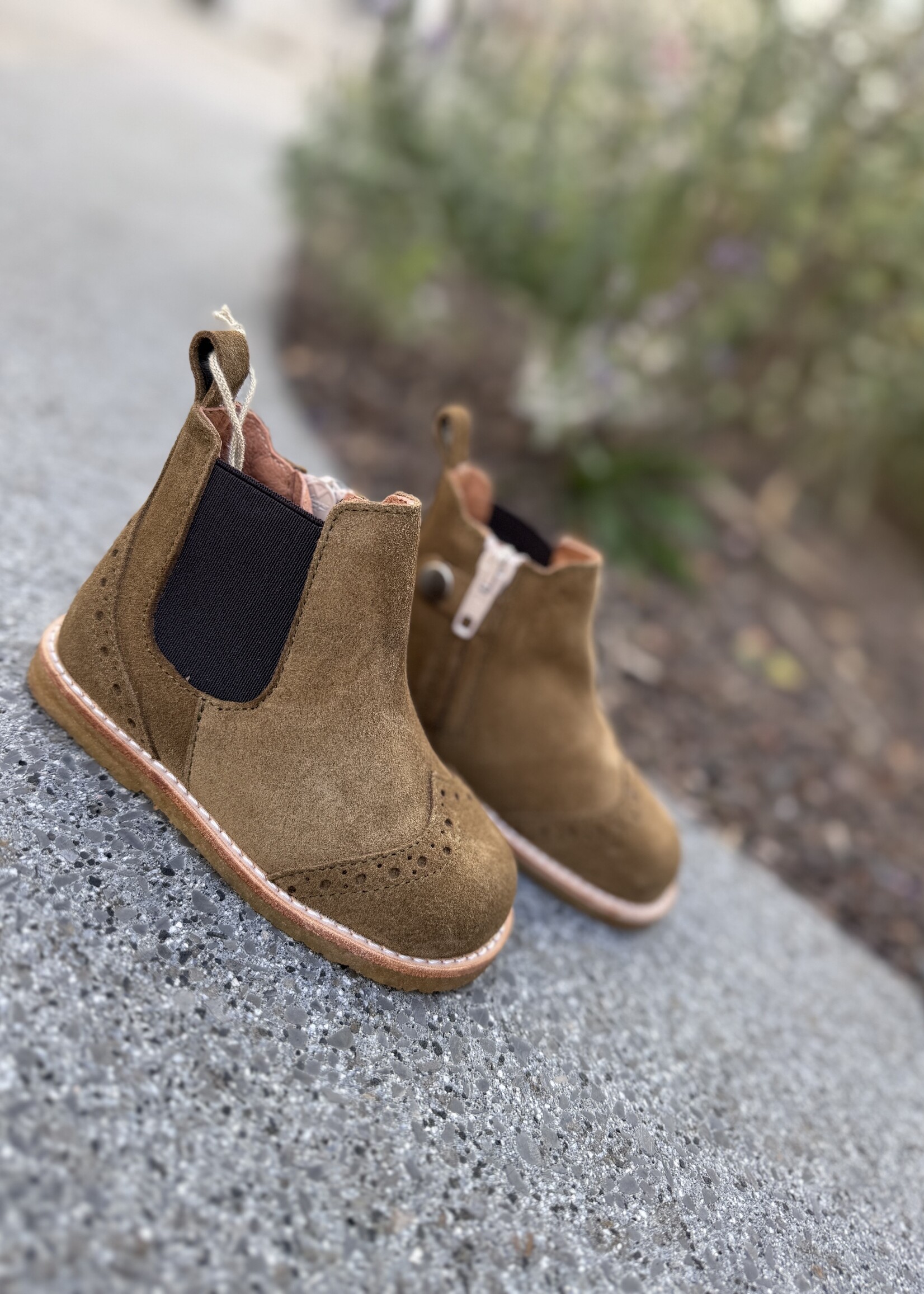 Angulus 6186-102 chelsea boot mustard/brown