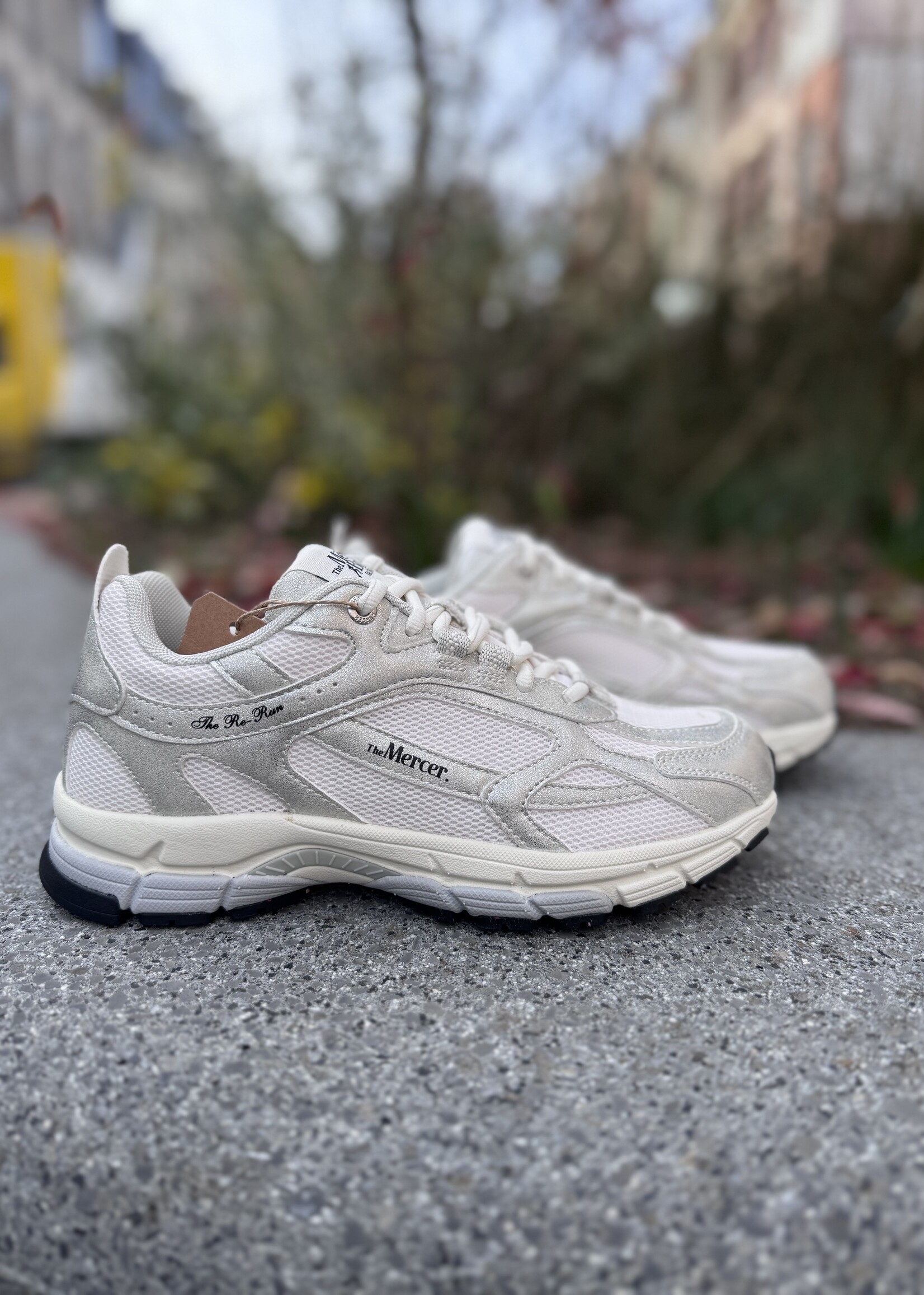Mercer Re-Run metallic Silver