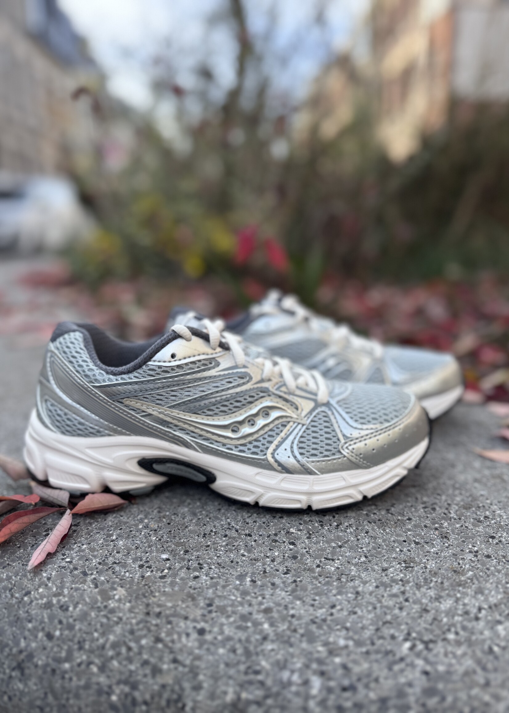 Saucony Ride millenium silver/cream