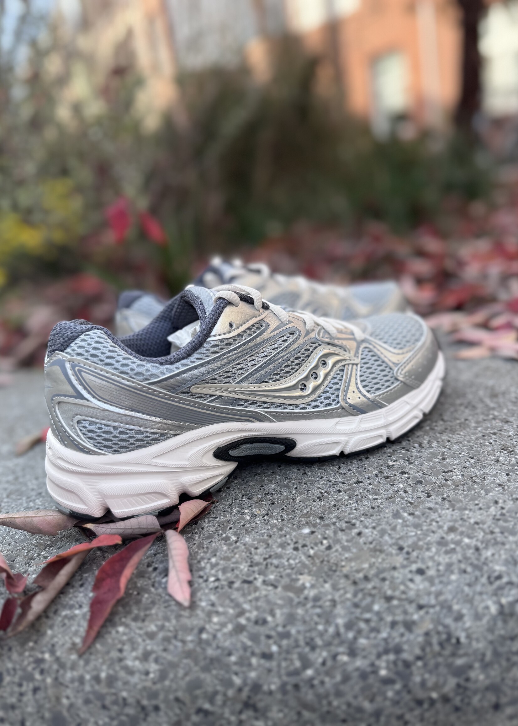 Saucony Ride millenium silver/cream