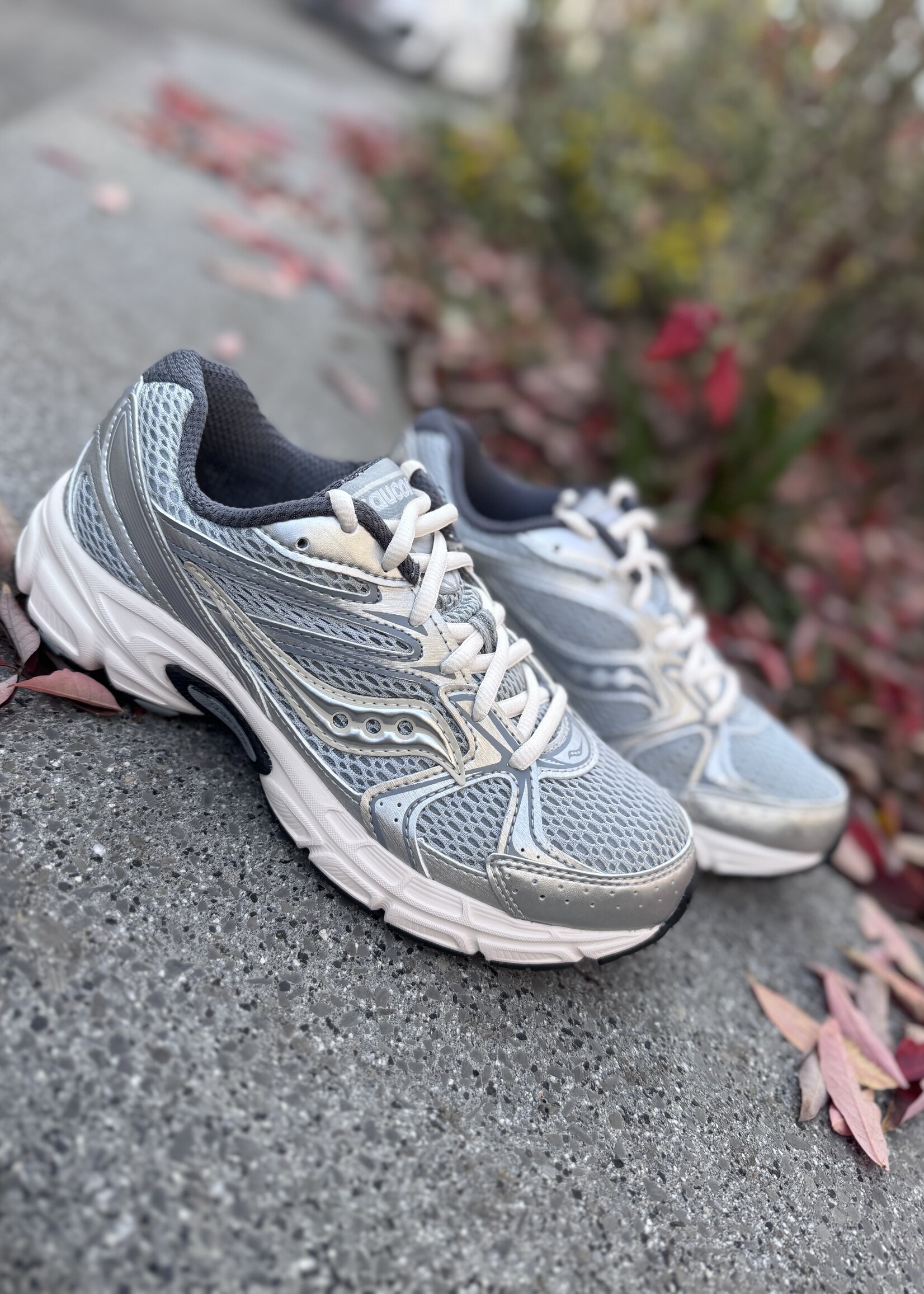Saucony Ride millenium silver/cream