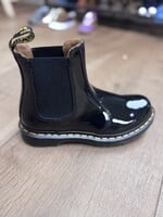 Dr Martens 2976 black patent lamper chelsea boot