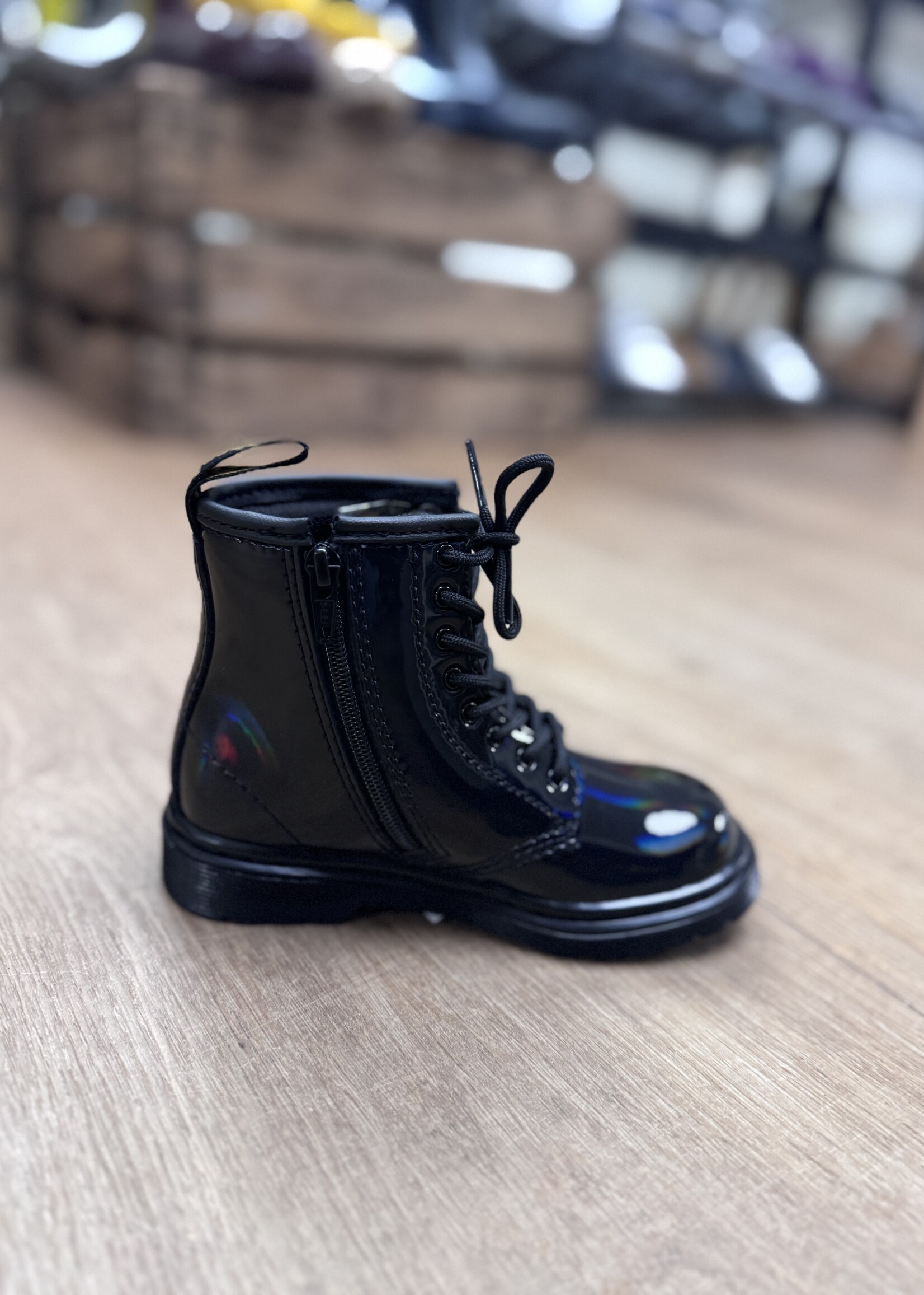 Dr Martens 1460 black rainbow