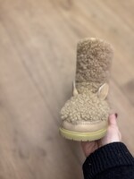 Donsje Irfi lining alpaca beige curly sheep