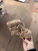 Donsje Inuka lining beige curly sheep wool