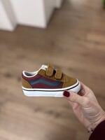 Vans old skool color block multi / true white
