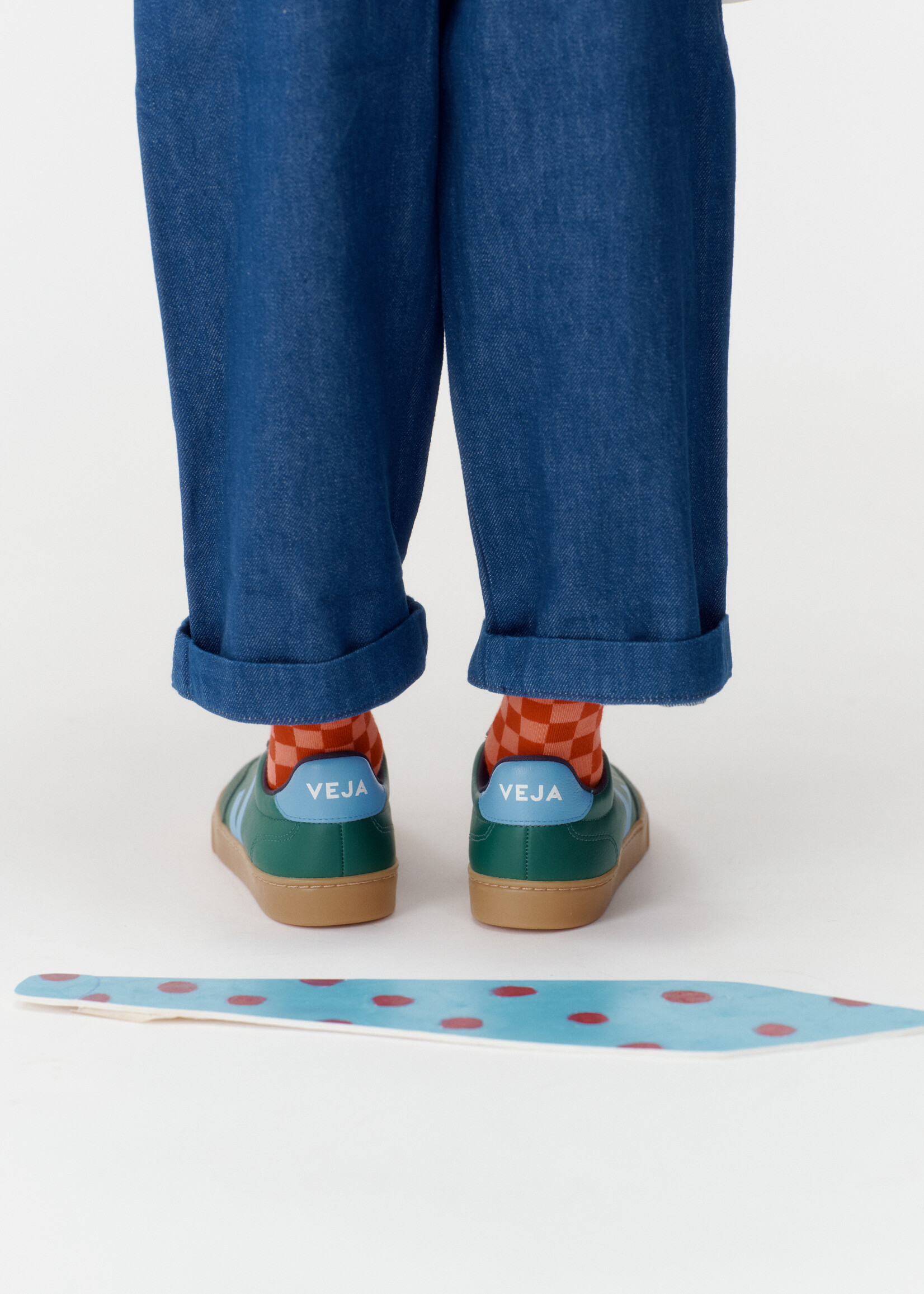 VEJA small volley golf aqua natural