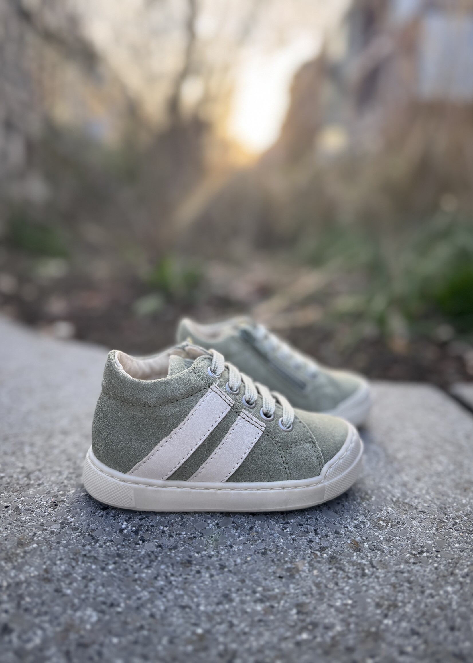 Falcotto Gazer olive milk veter/rits