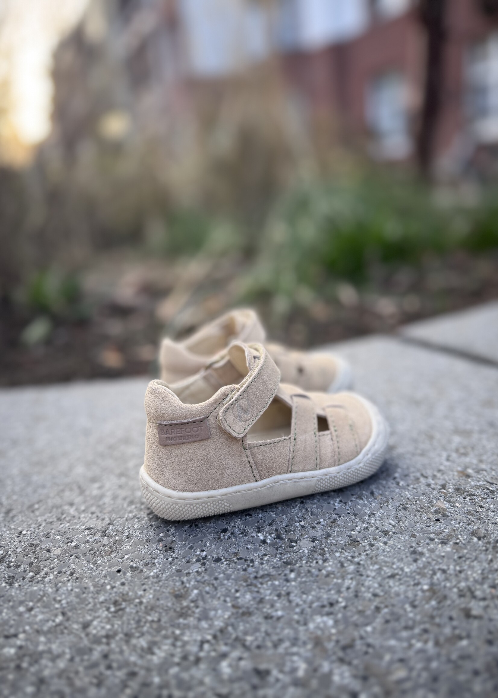 Naturino Fildi suede sand militare