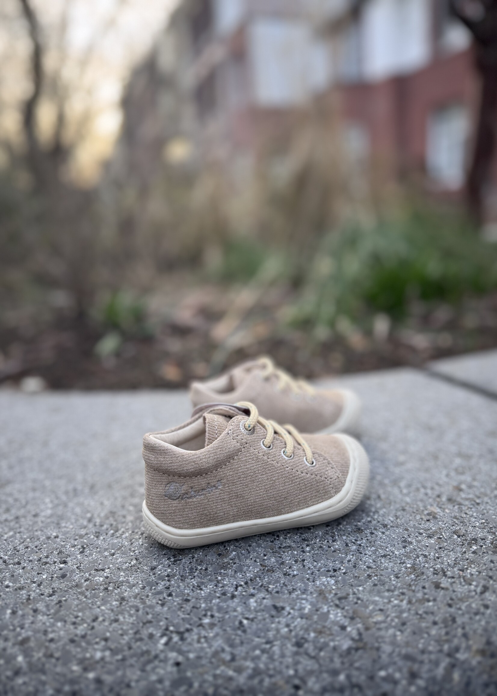 Naturino cocoon suede denim sand