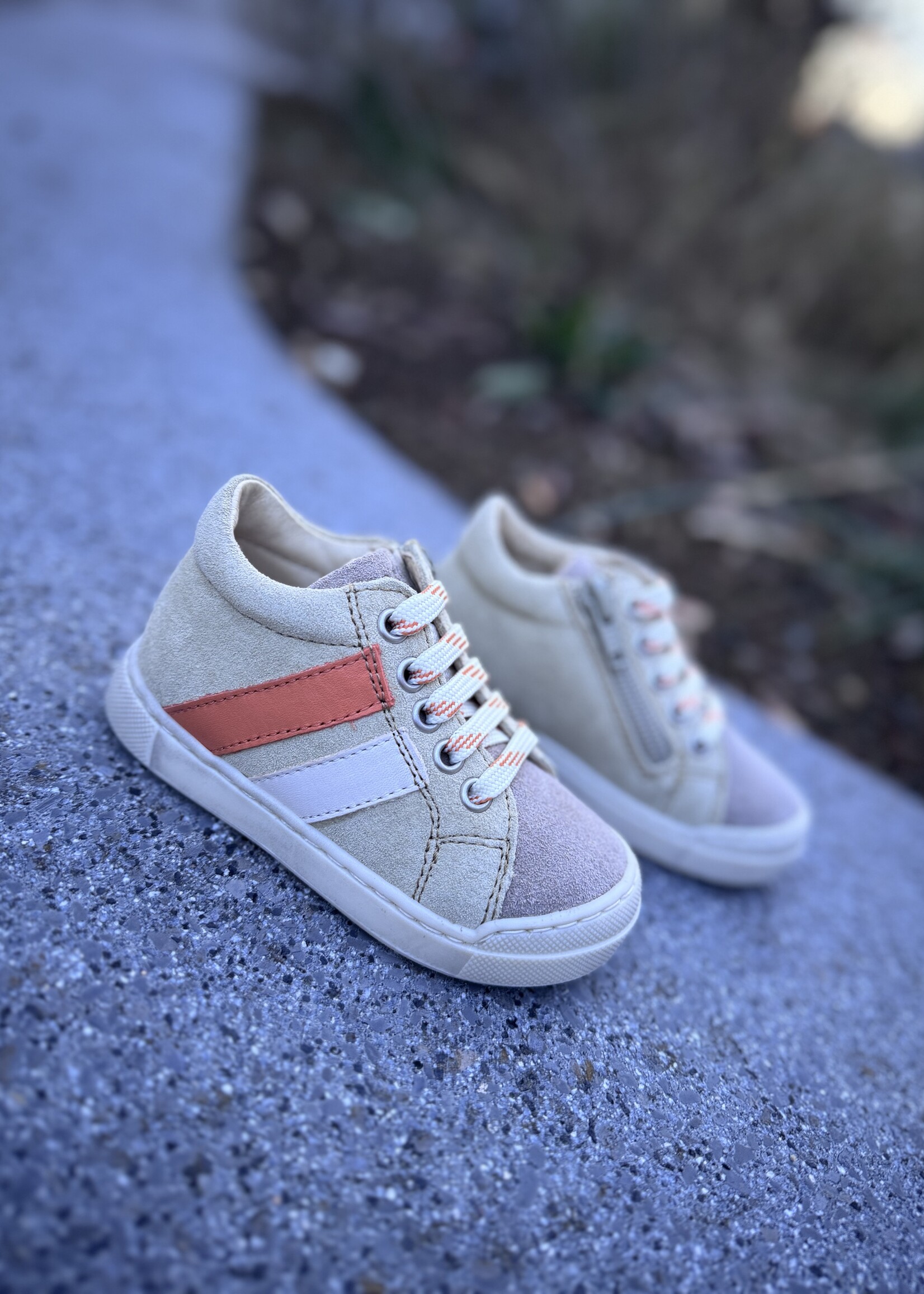 Falcotto Gazer taupe stone veter/rits