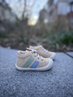 Naturino Macks suede sand celeste leaf