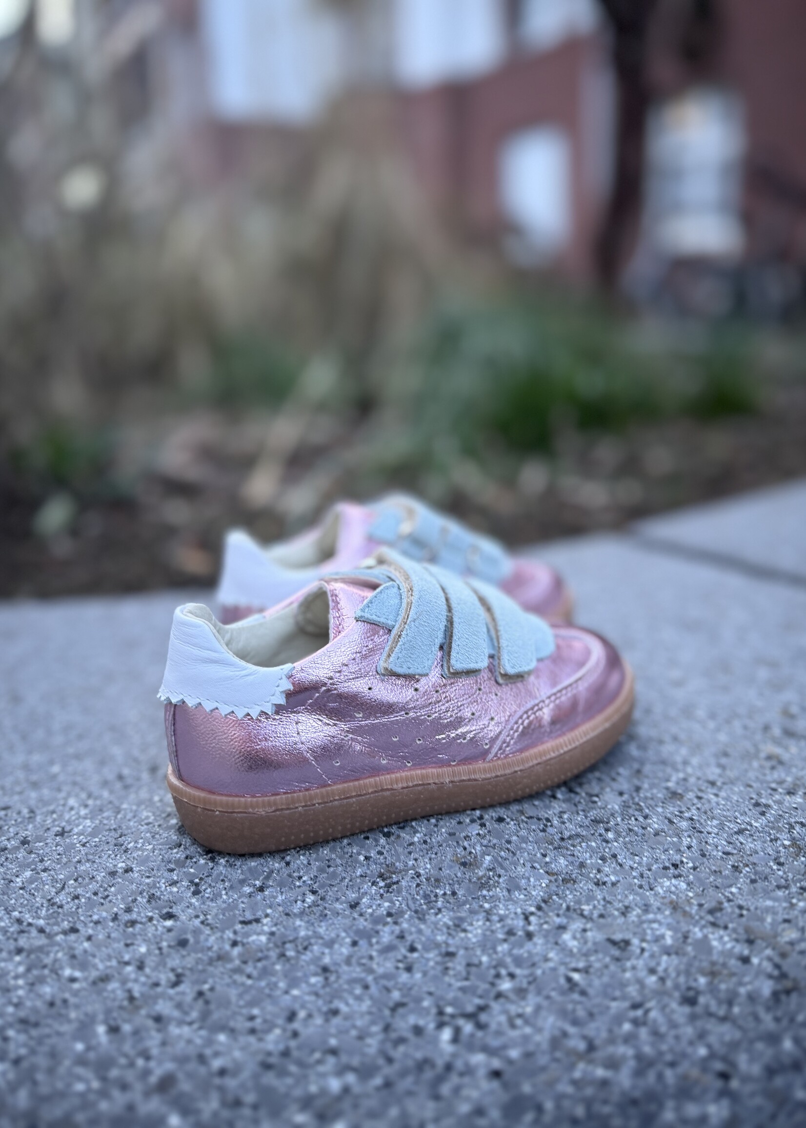 La Triboo 9410 sneaker laminato rosa