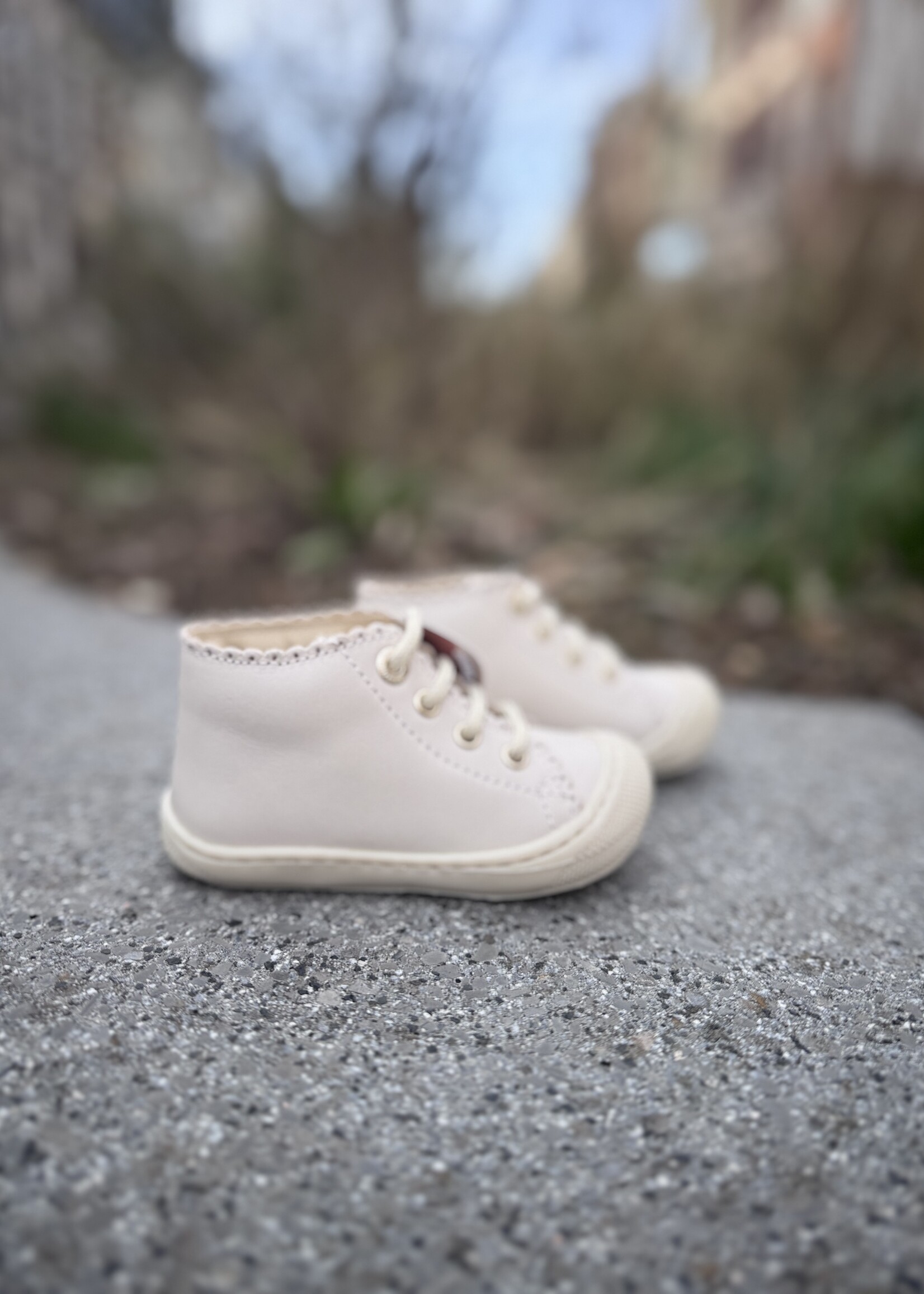 Naturino cottins sole bone milk lace glitter