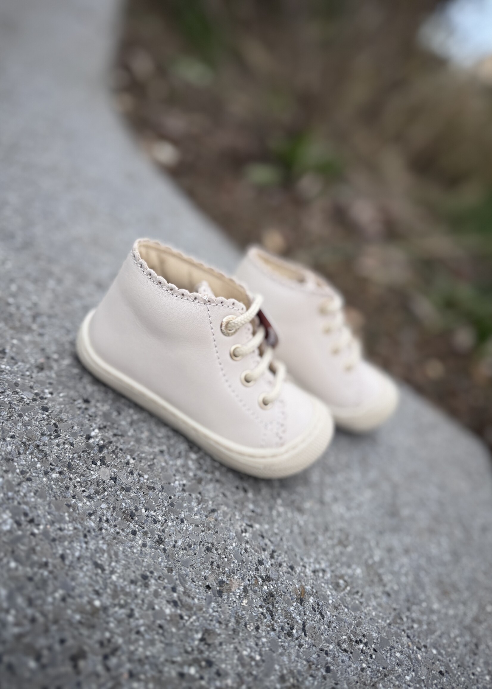 Naturino cottins sole bone milk lace glitter