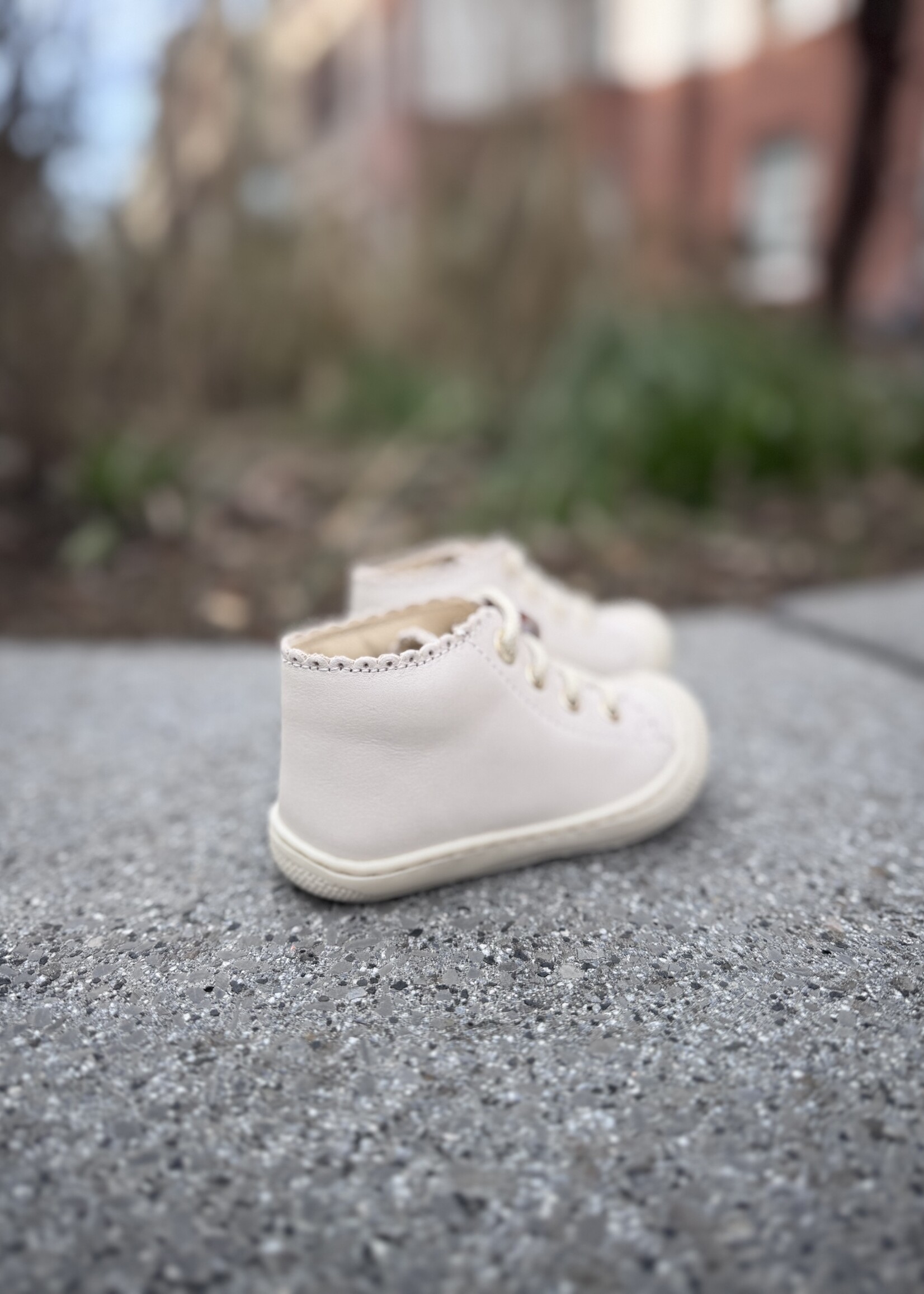 Naturino cottins sole bone milk lace glitter