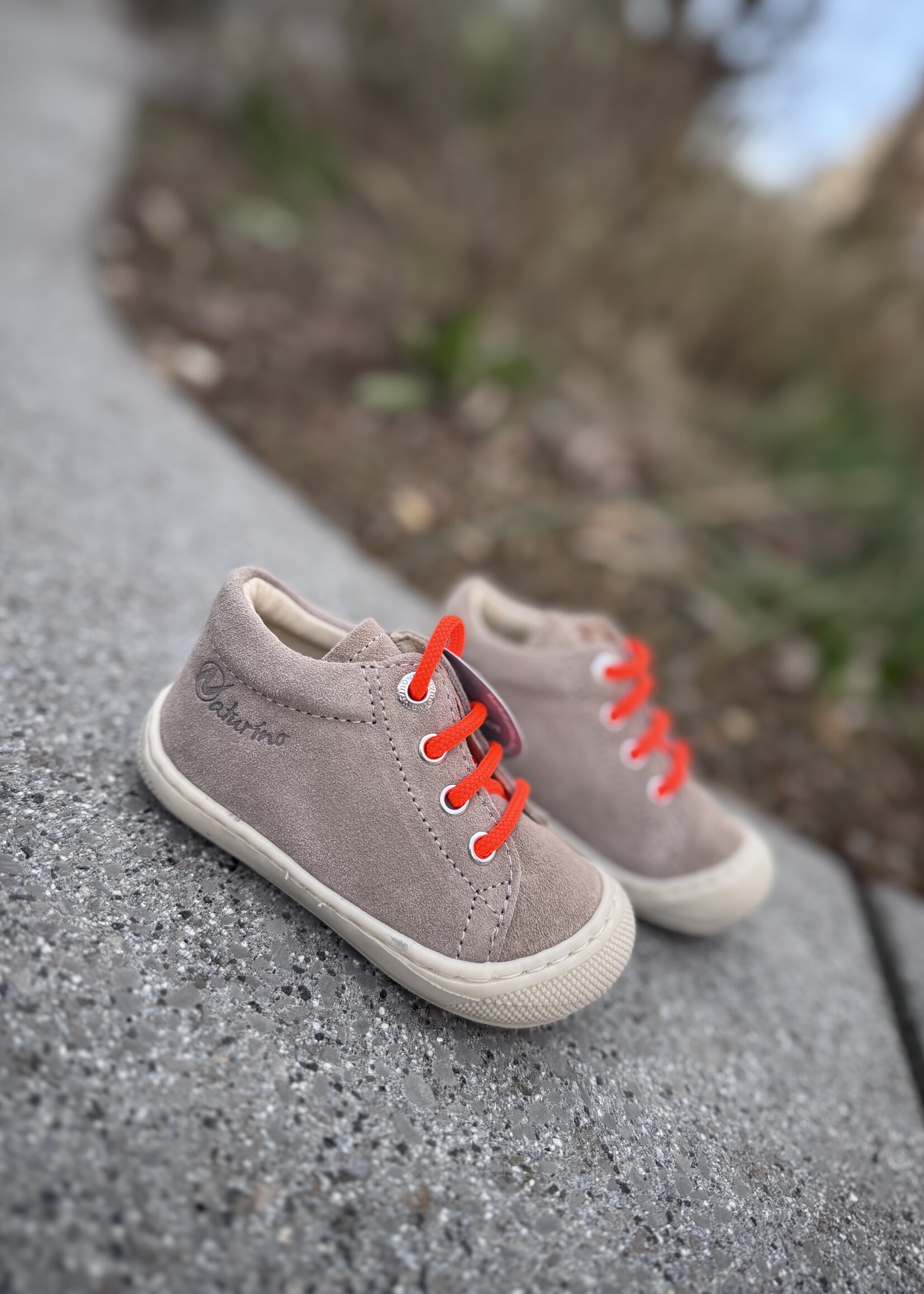 Naturino cocoon taupe orange fluo