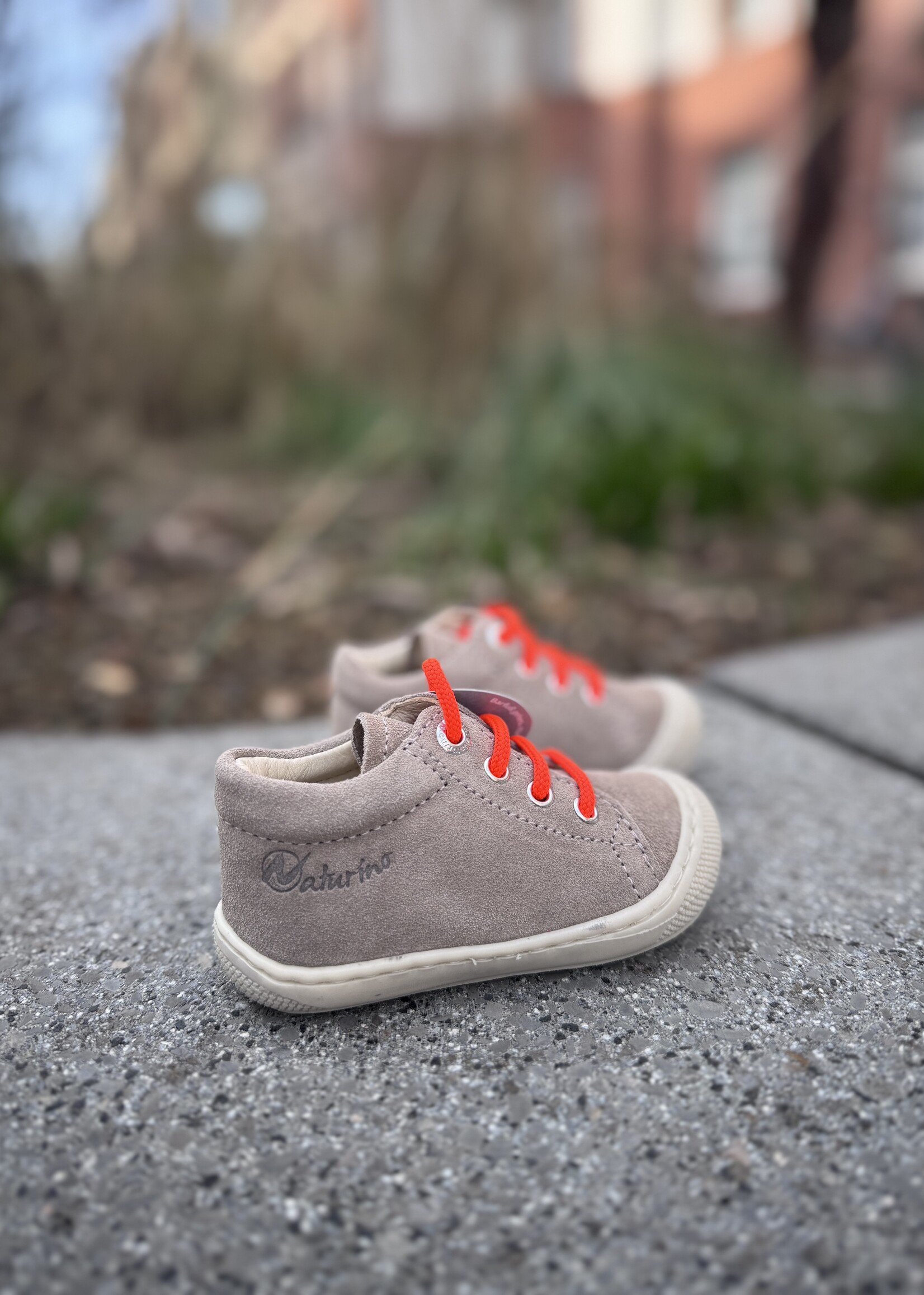 Naturino cocoon taupe orange fluo