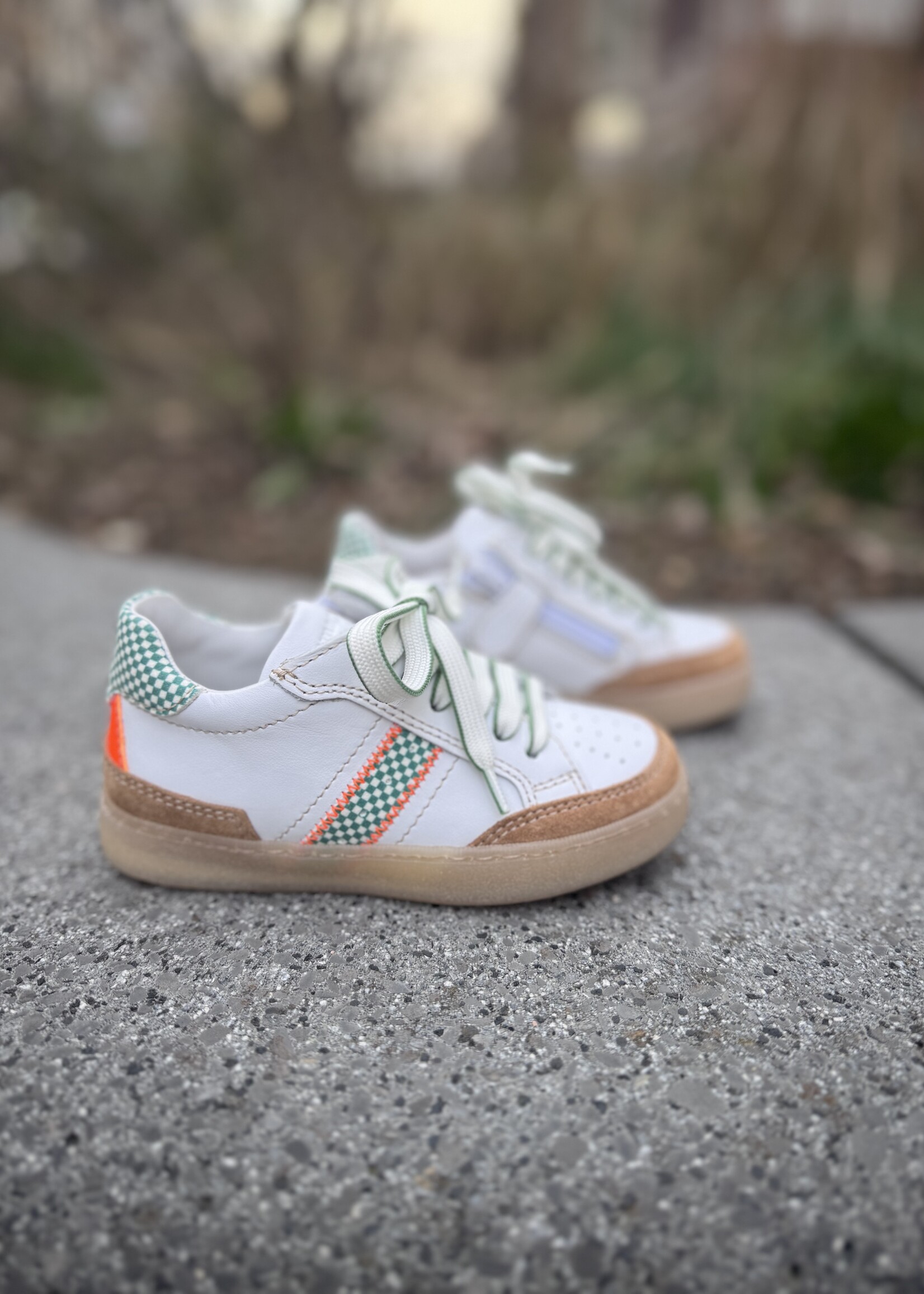 Romagnoli 8202 sneaker bianco verde