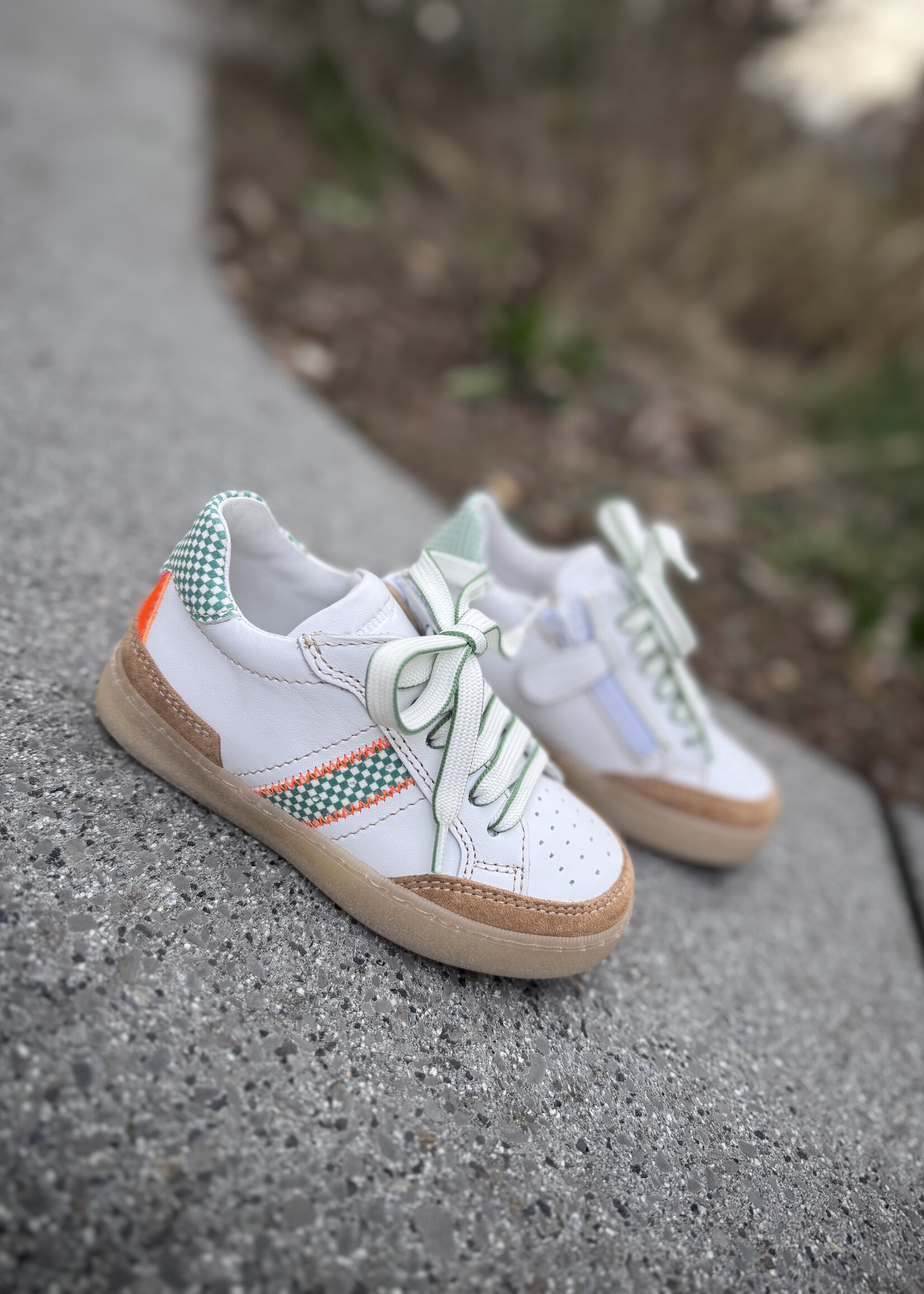 Romagnoli 8202 sneaker bianco verde