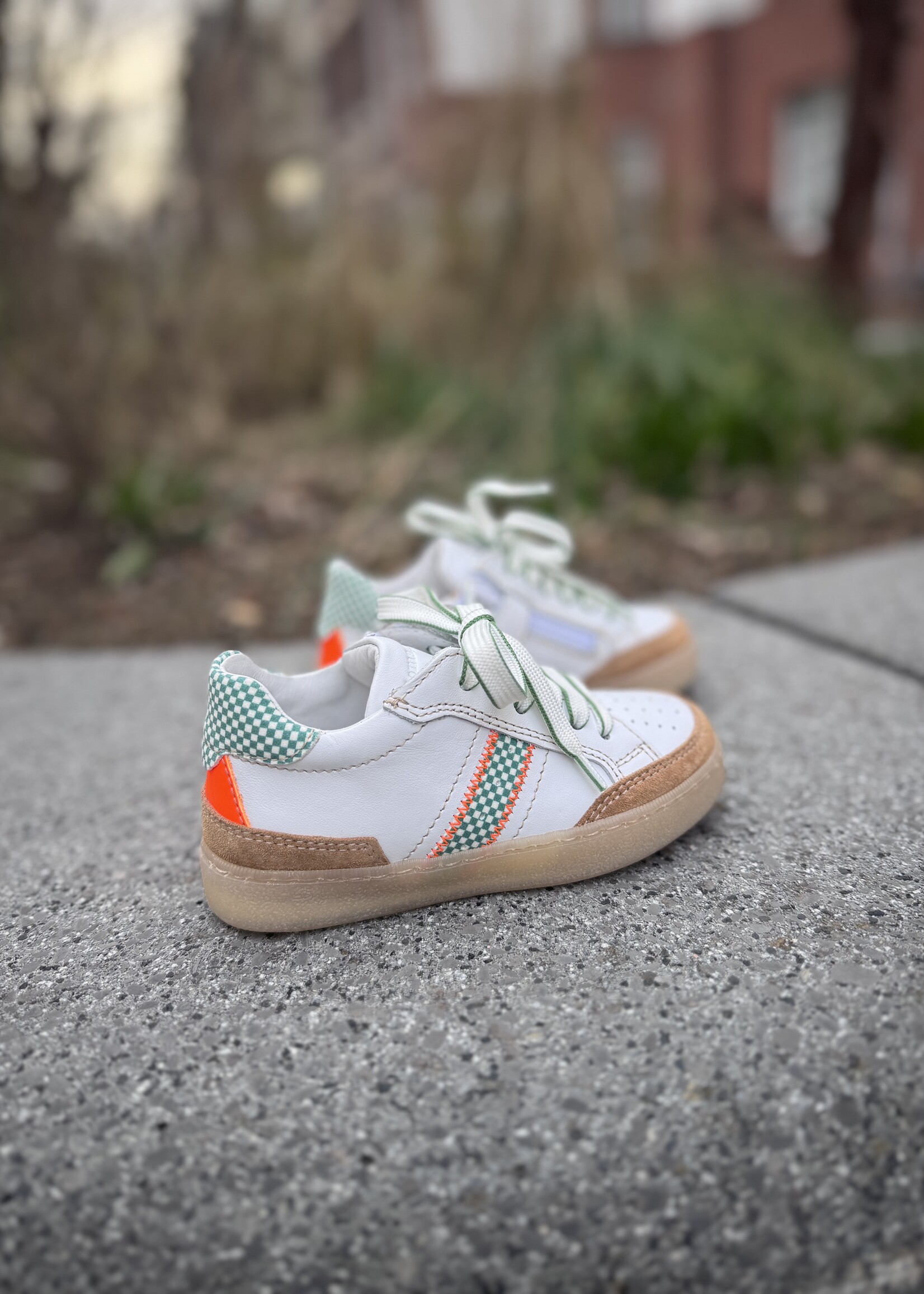 Romagnoli 8202 sneaker bianco verde