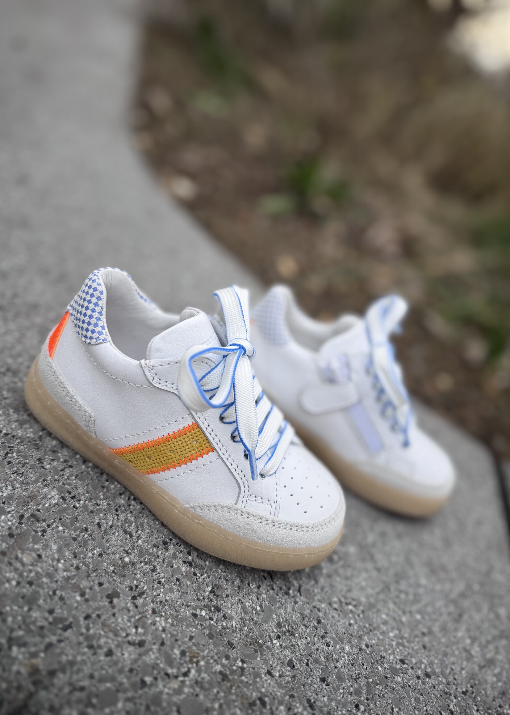 Romagnoli 8202 sneaker bianco limone