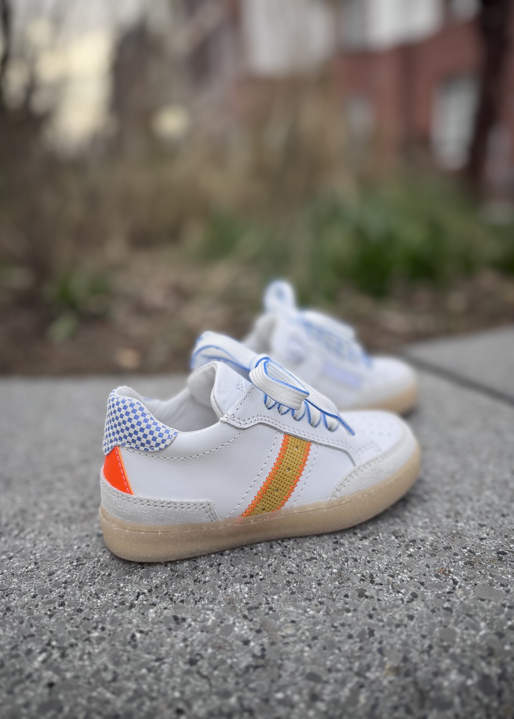 Romagnoli 8202 sneaker bianco limone