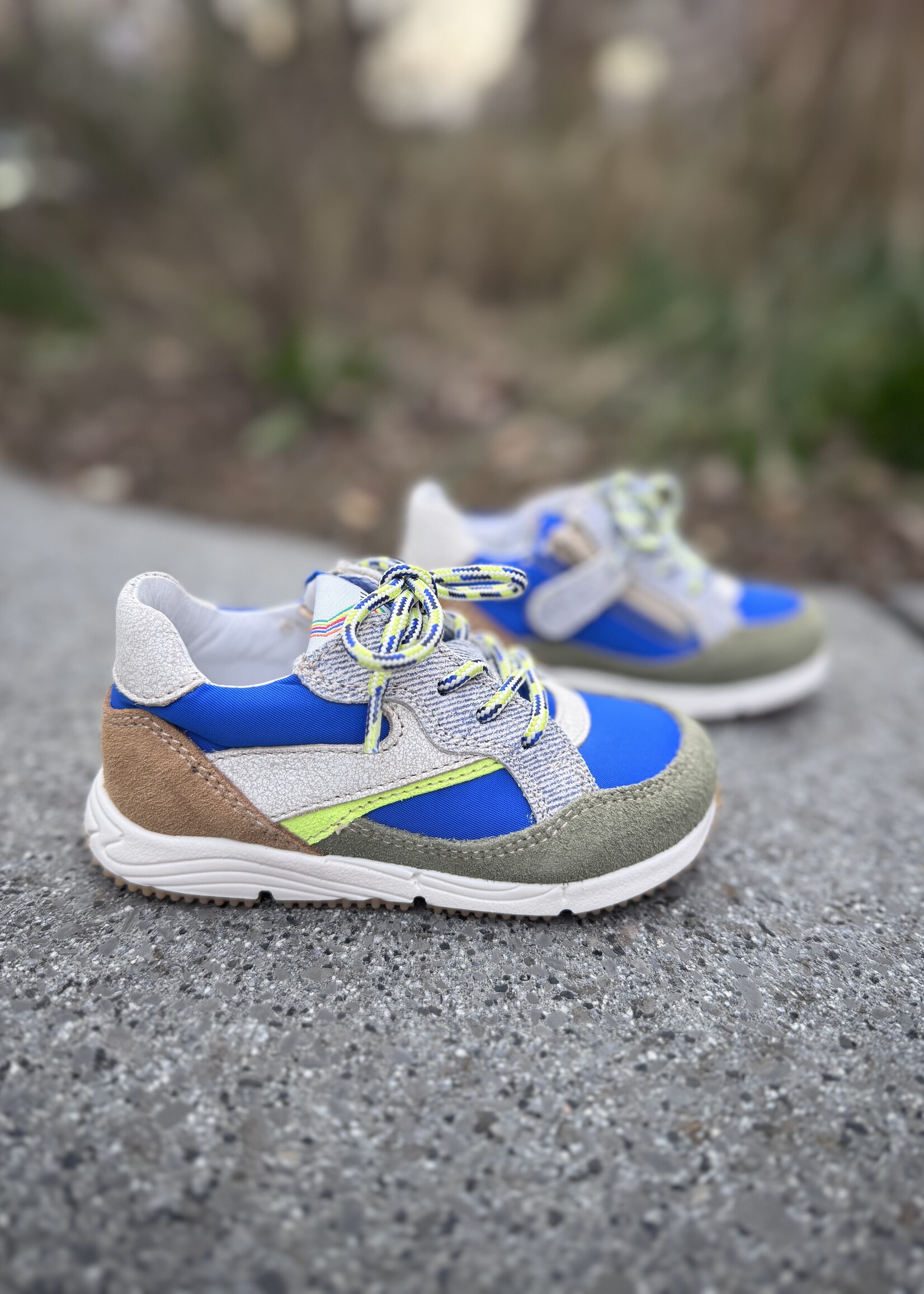 Romagnoli 8161 sneaker tecno bluette