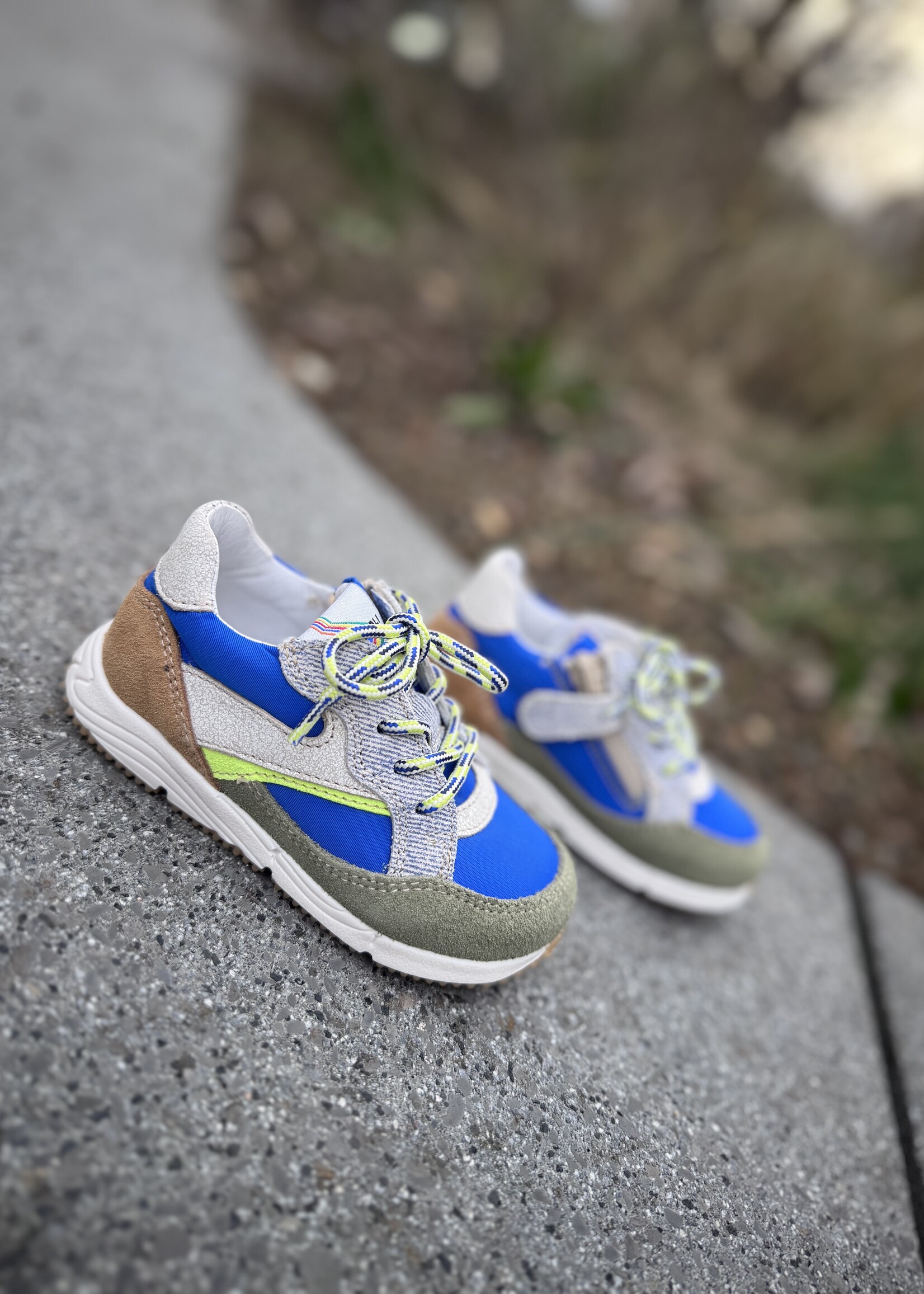 Romagnoli 8161 sneaker tecno bluette