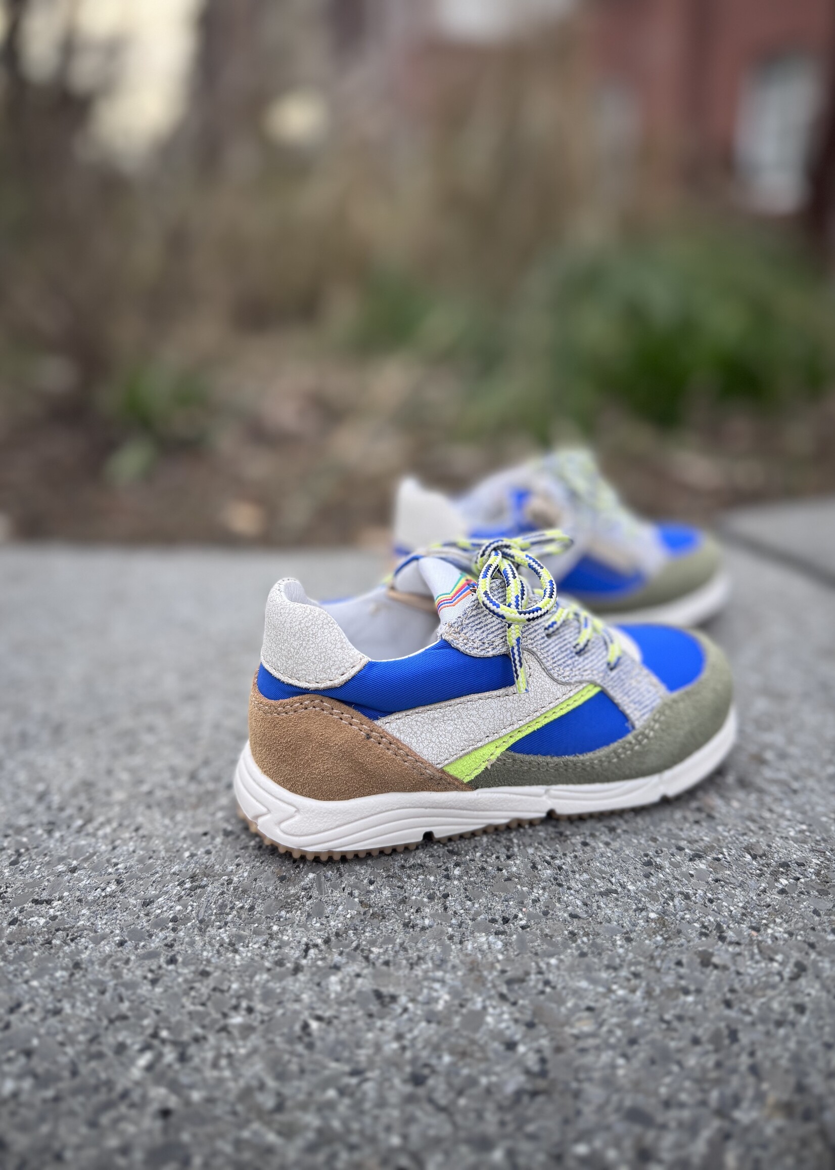 Romagnoli 8161 sneaker tecno bluette