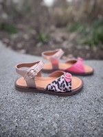 Romagnoli 8794 sandaal rose gold roze leopard