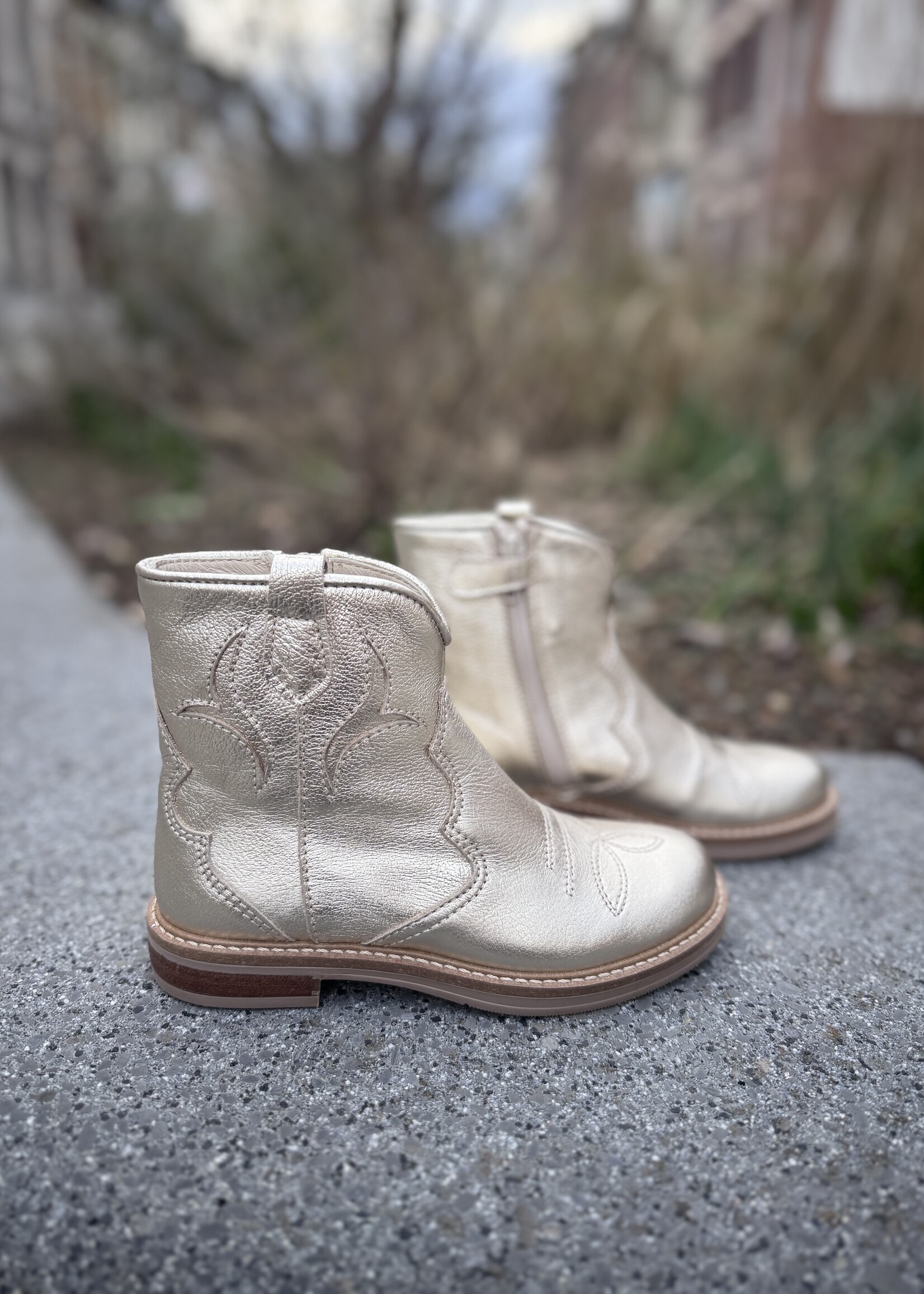 Banaline 26122 laarsje laminato platino