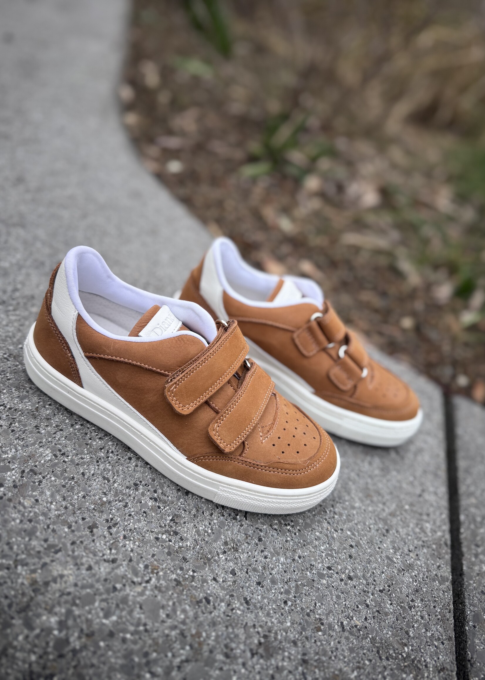 Dianetti 1706V sneaker cognac velcro