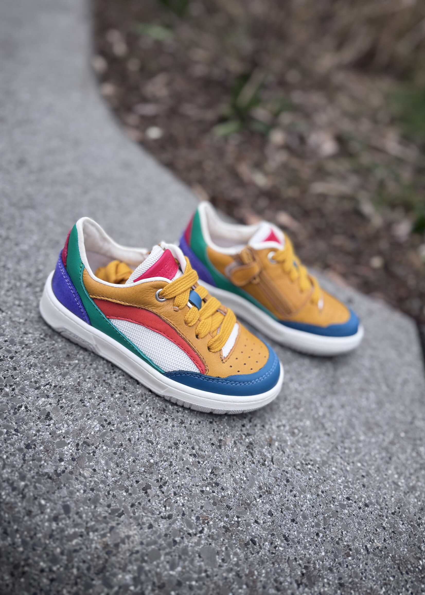 Dianetti 1706V sneaker oker groen