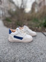 Ocra 970 sneaker cappuccino ottanio blauw