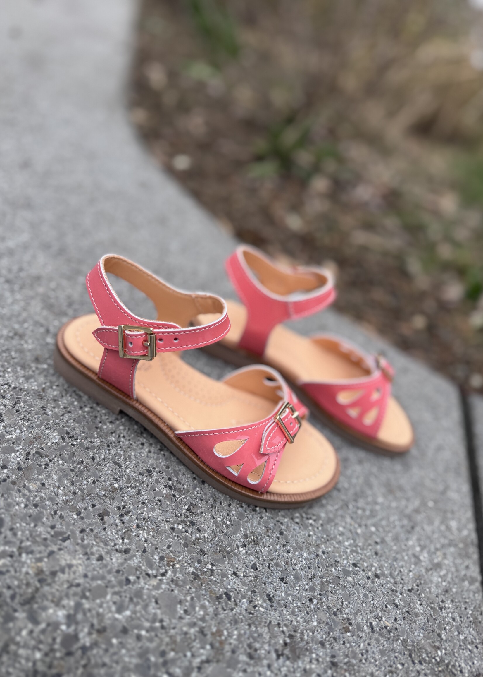 Ocra D454/35 sandaal piuma corallo