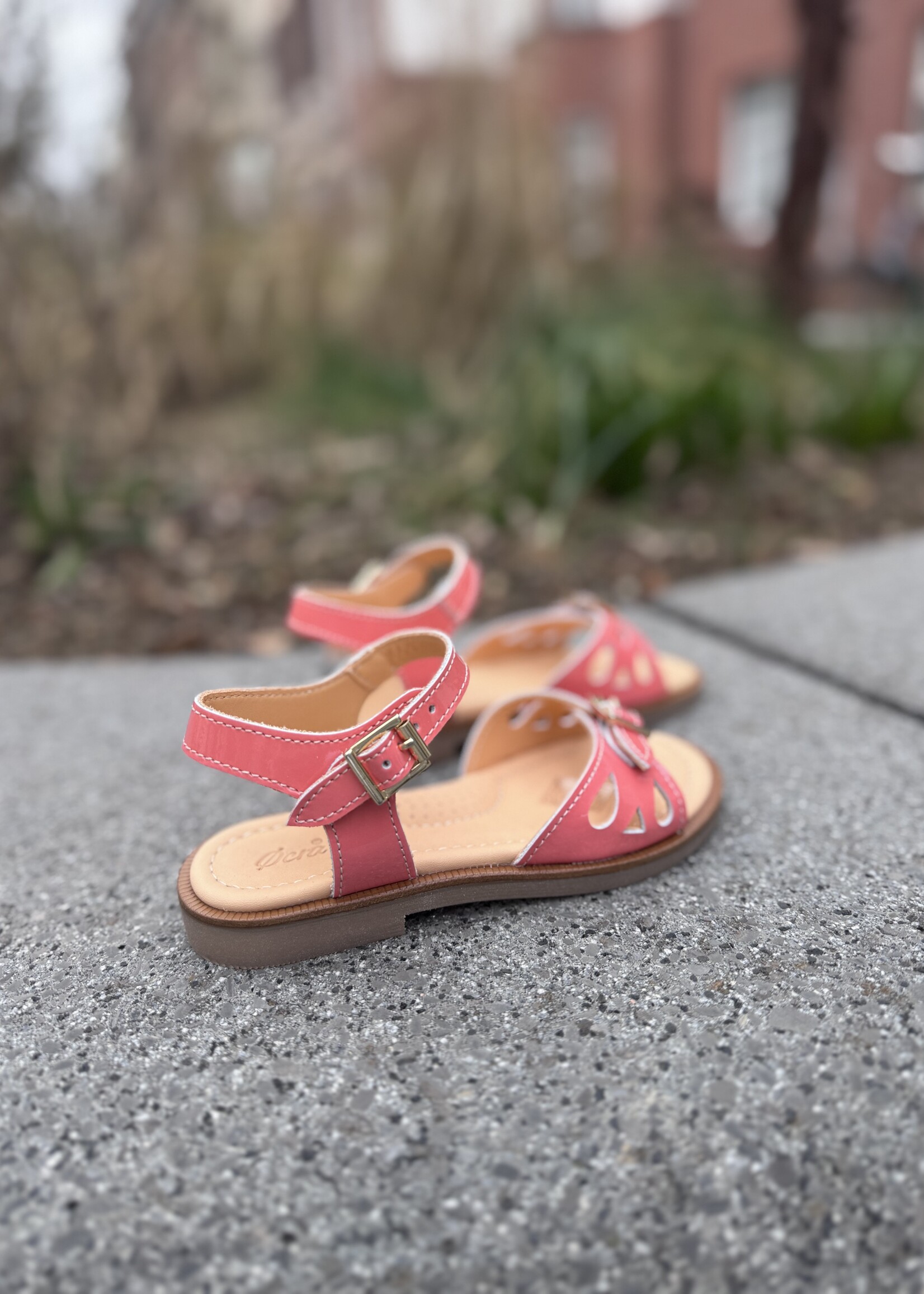 Ocra D454/35 sandaal piuma corallo