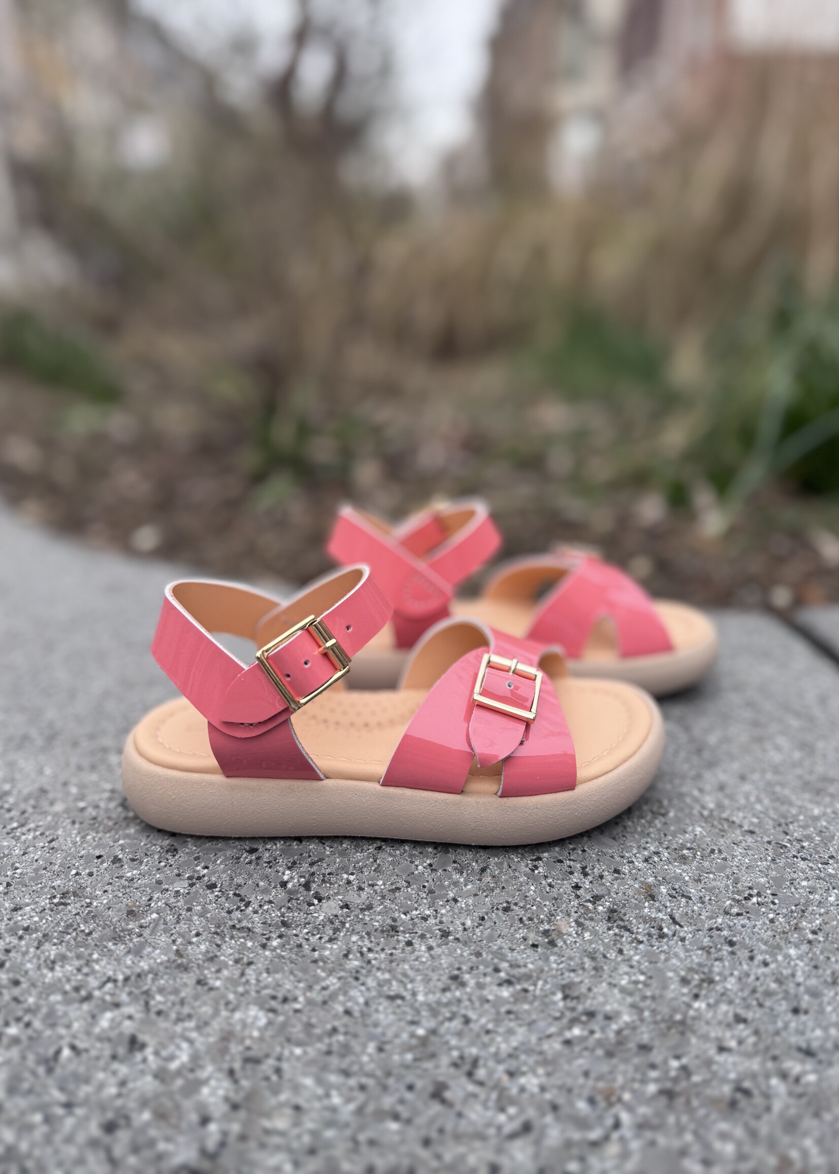 Ocra D612 sandaal piuma Corallo