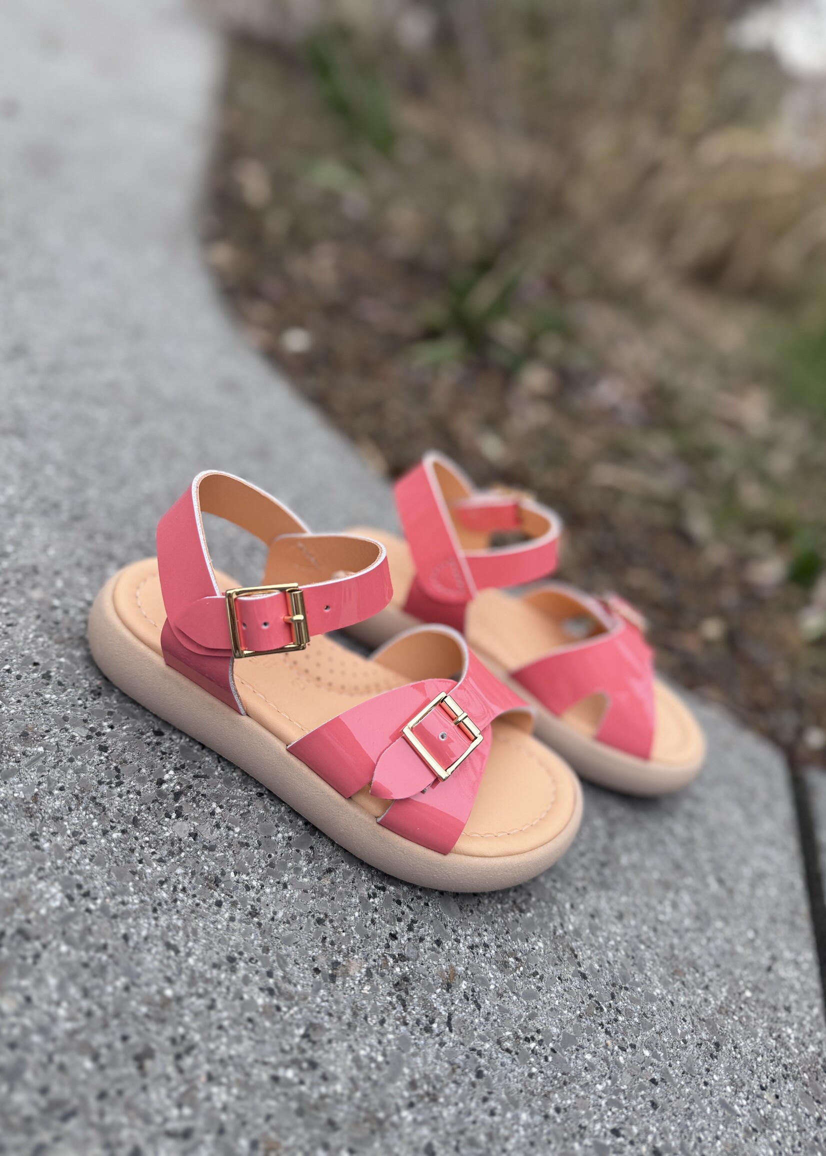 Ocra D612 sandaal piuma Corallo