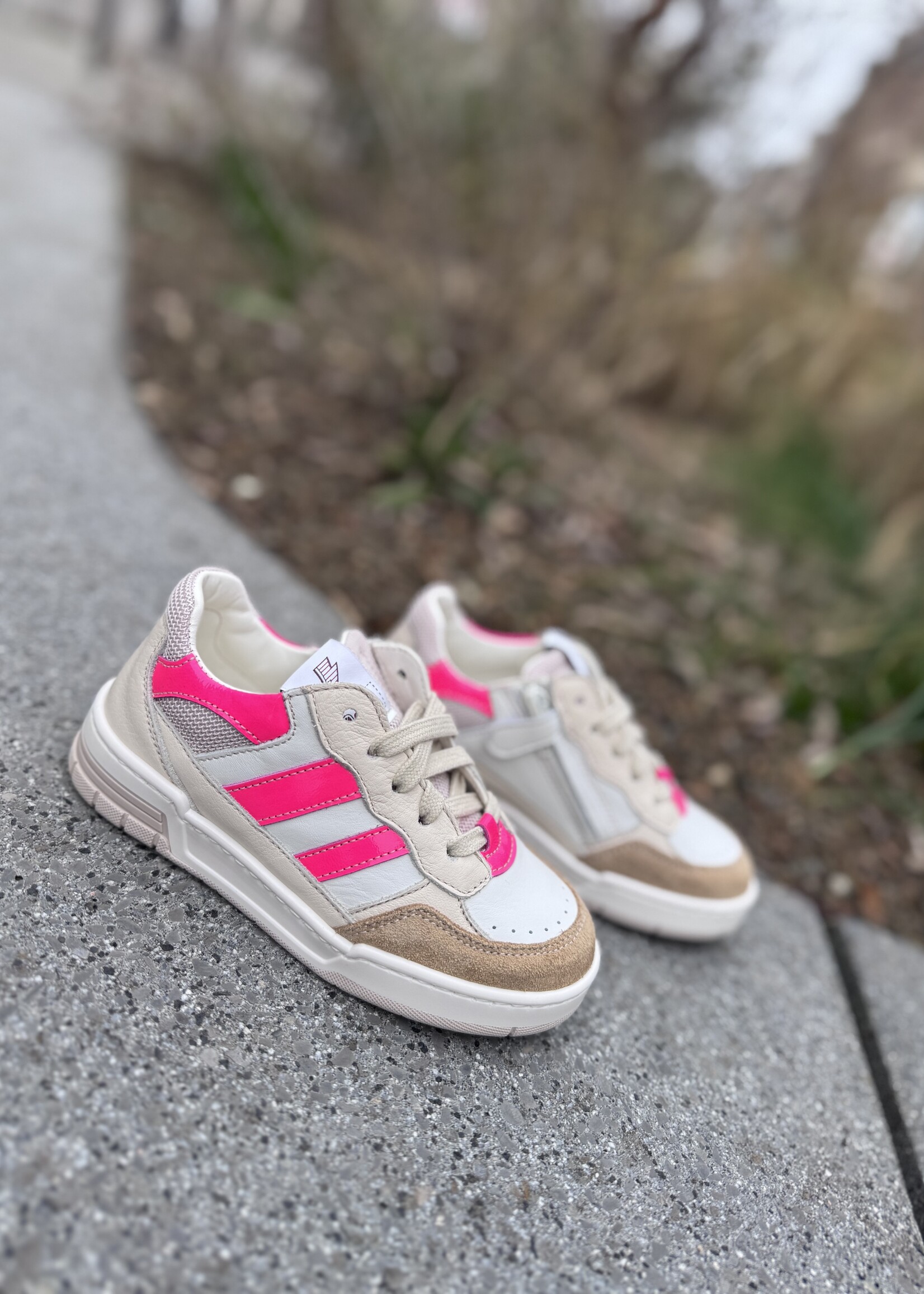 Ocra D910/1 sneaker cappuccino rosa