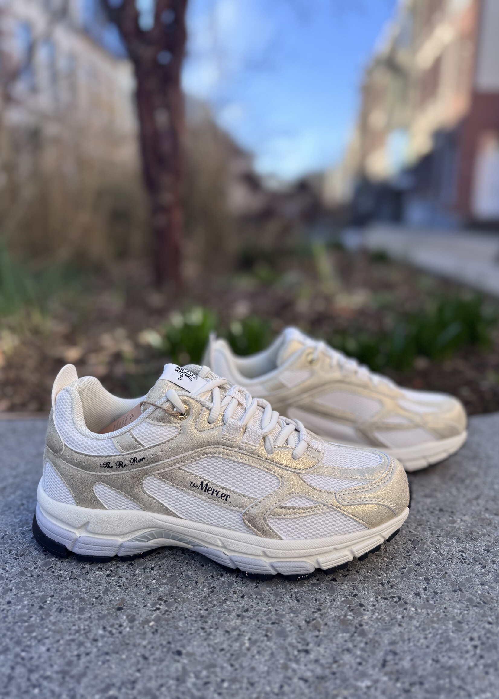 Mercer Re-Run Metallic Gold