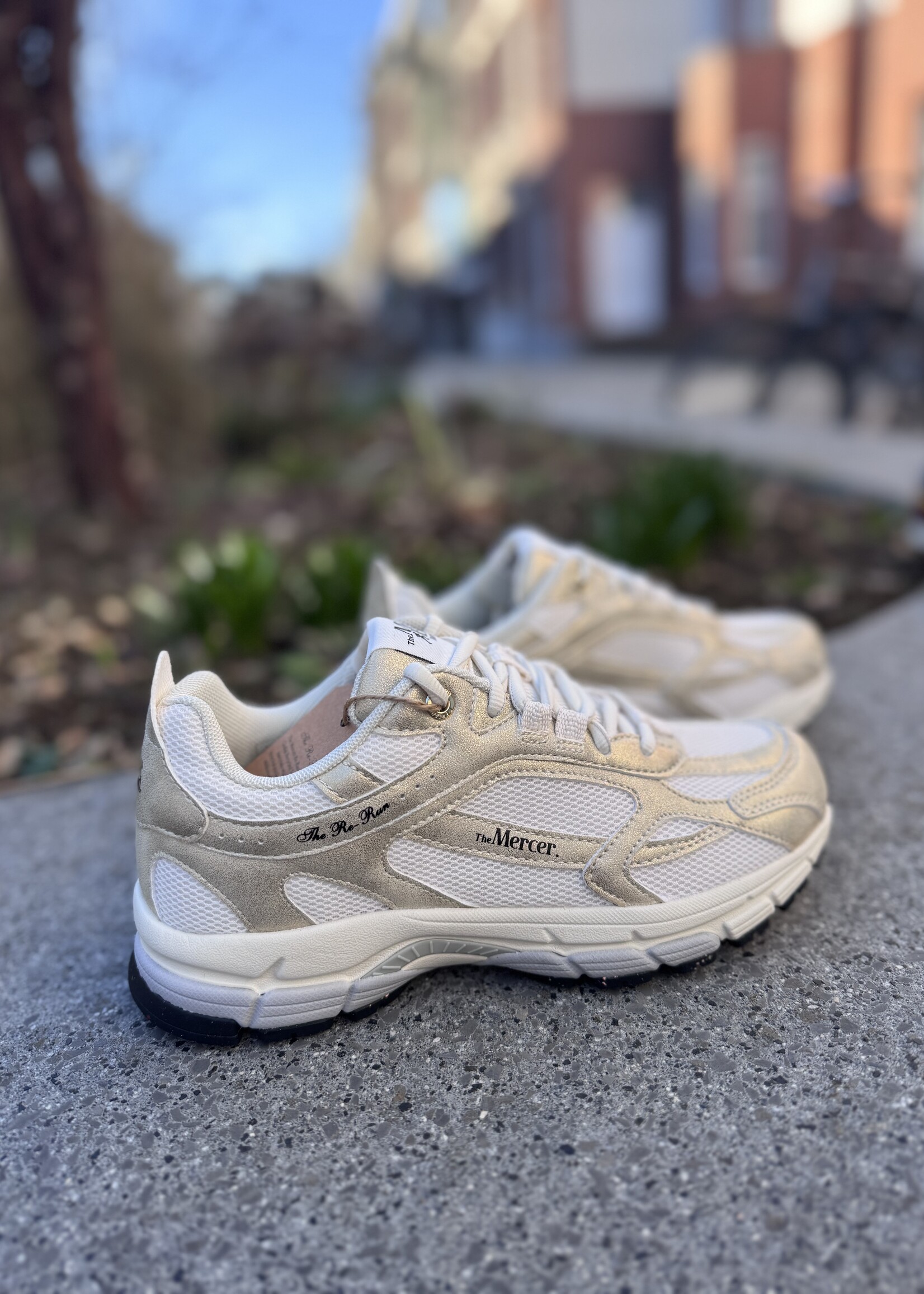 Mercer Re-Run Metallic Gold