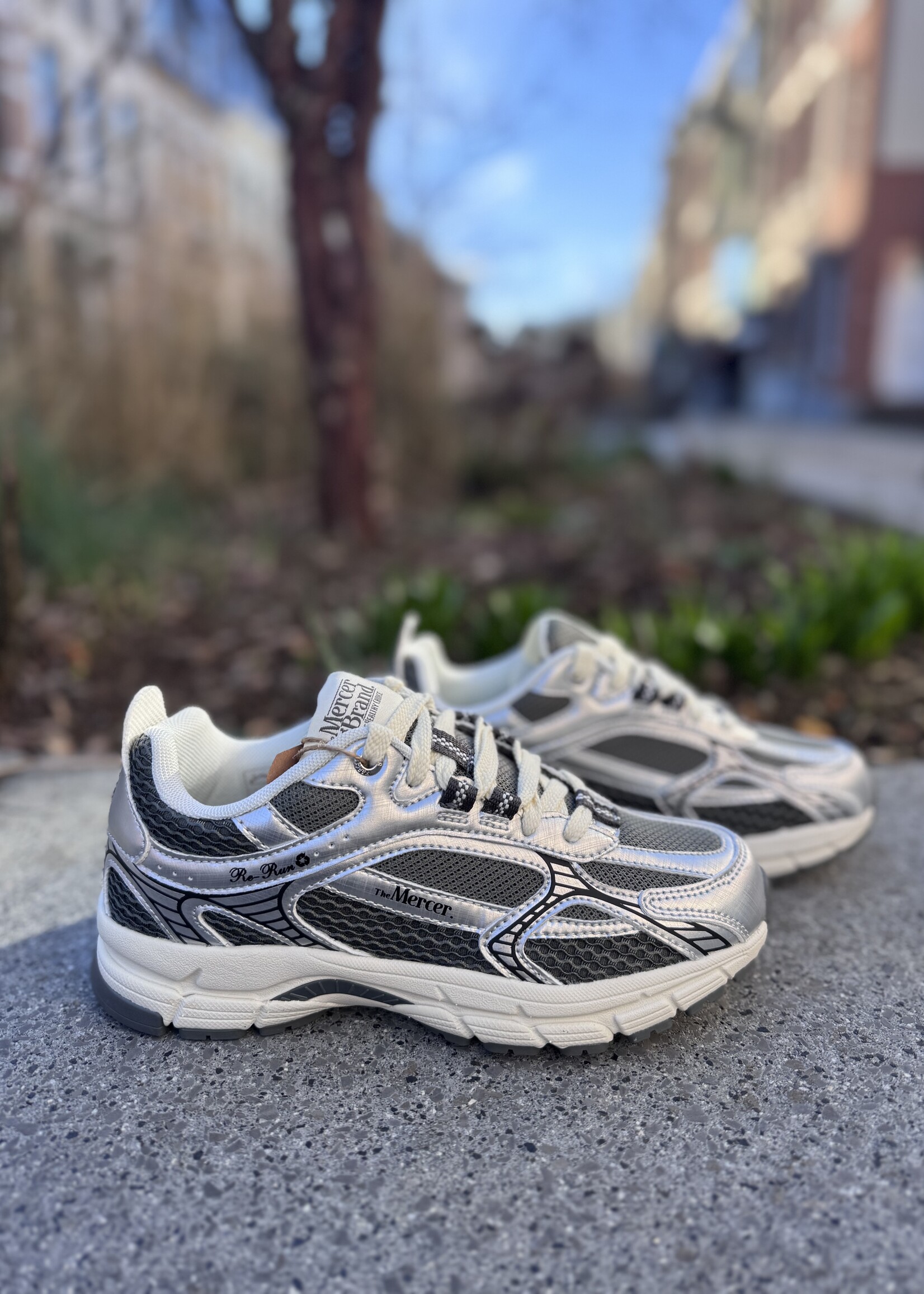 Mercer Re-Run twin mesh grey/grey