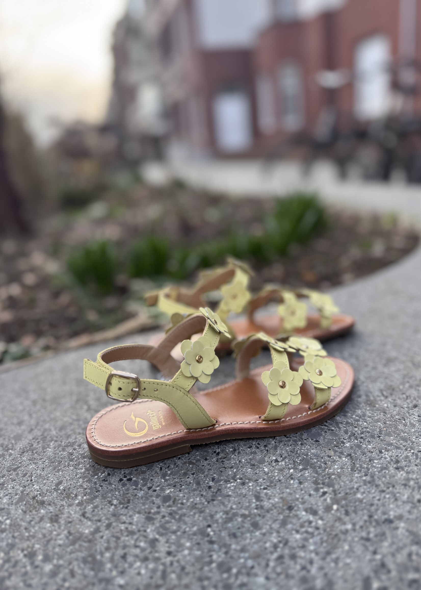 Gallucci J1006MT sandaal citron