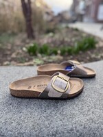 Birkenstock madrid big buckle graceful taupe