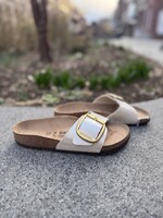 Birkenstock Madrid big buckle graceful pearl white